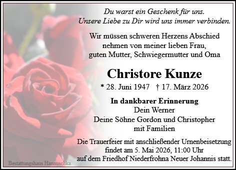 Christore Kunze