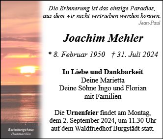 Joachim Mehler