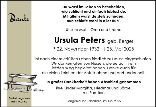 Ursula Peters
