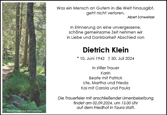 Dietrich Klein