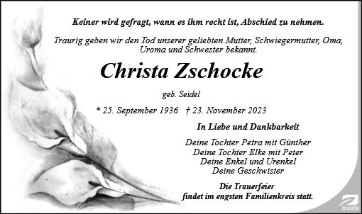 Christa Zschocke