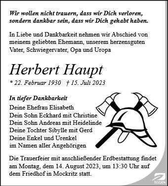 Herbert Haupt