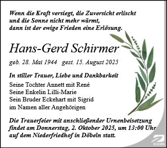 Hans-Gerd Schirmer