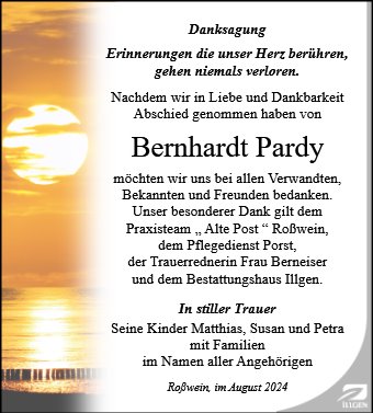 Bernhardt Pardy