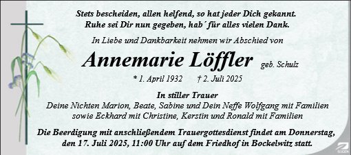 Annemarie Löffler