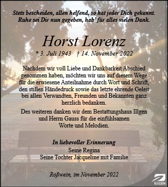 Horst Lorenz