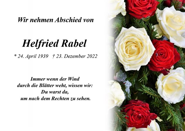 Helfried Rabel 