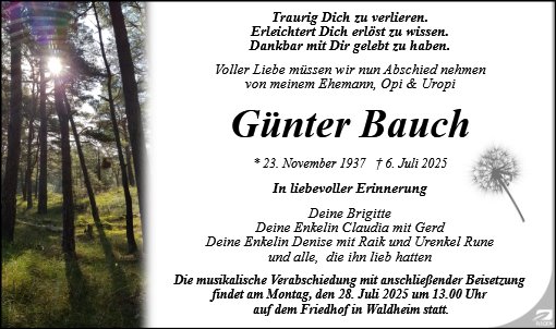 Günter Bauch