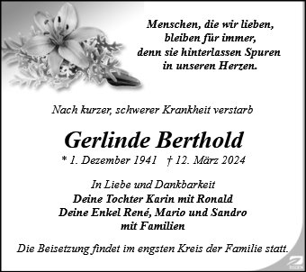 Gerlinde Berthold