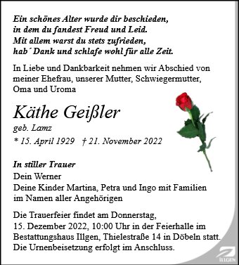 Käthe Geißler