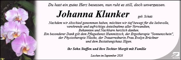 Johanna Klunker