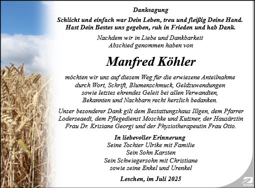 Manfred Köhler