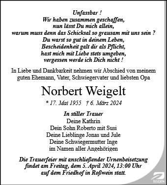 Norbert Weigelt