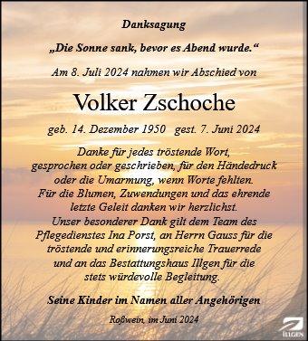 Volker Zschoche