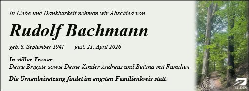 Rudolf Bachmann