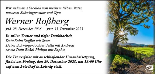 Werner Roßberg