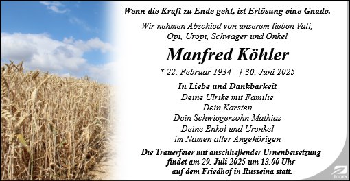 Manfred Köhler