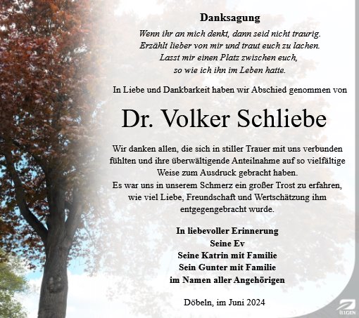 Volker Schliebe 