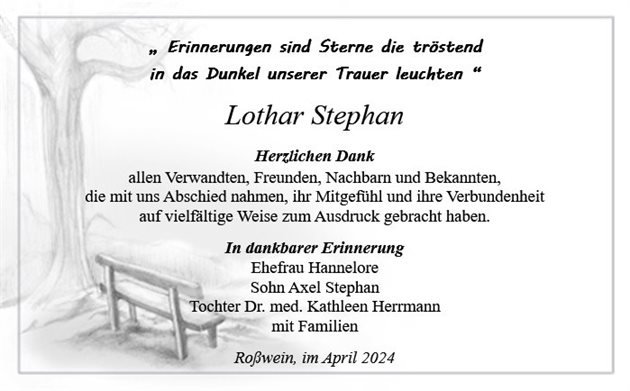 Lothar Stephan