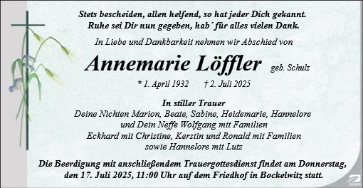 Annemarie Löffler