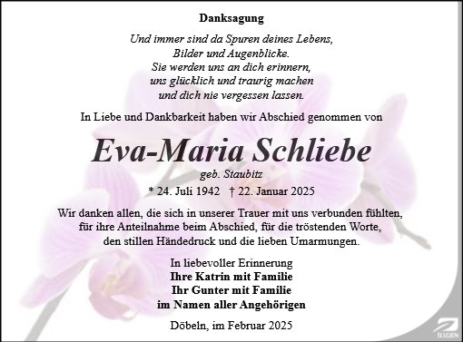 Eva-Maria Schliebe