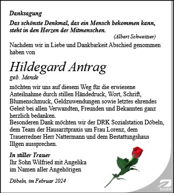 Hildegard Antrag