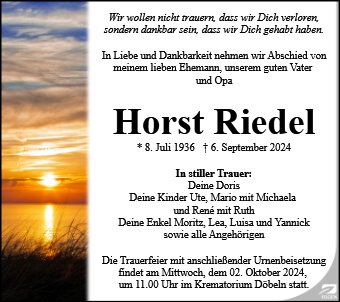 Horst Riedel