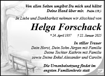 Helga Forschack