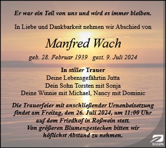 Manfred Wach