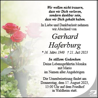Gerhard Haferburg