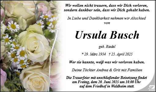 Ursula Busch
