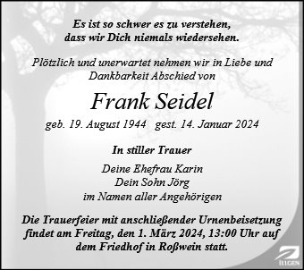 Frank Seidel