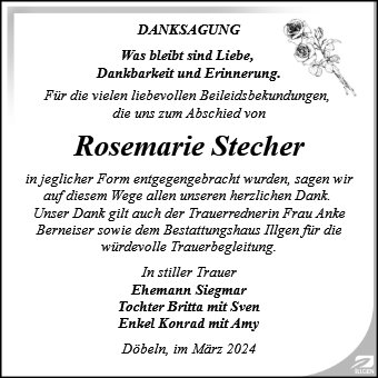Rosemarie Stecher