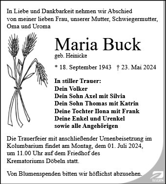 Maria Buck