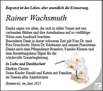 Rainer Wachsmuth