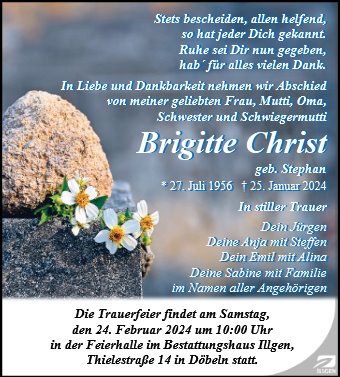 Brigitte Christ