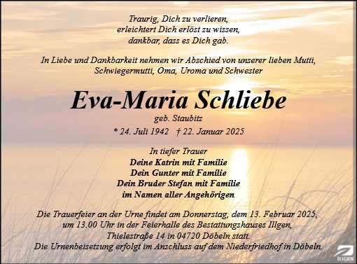 Eva-Maria Schliebe