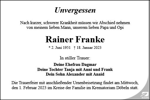 Rainer Franke
