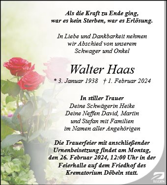Walter Haas
