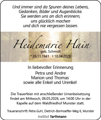 Heidemarie Hain