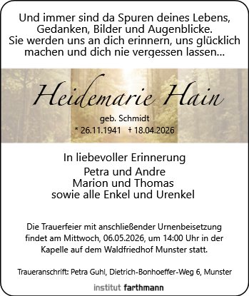 Heidemarie Hain