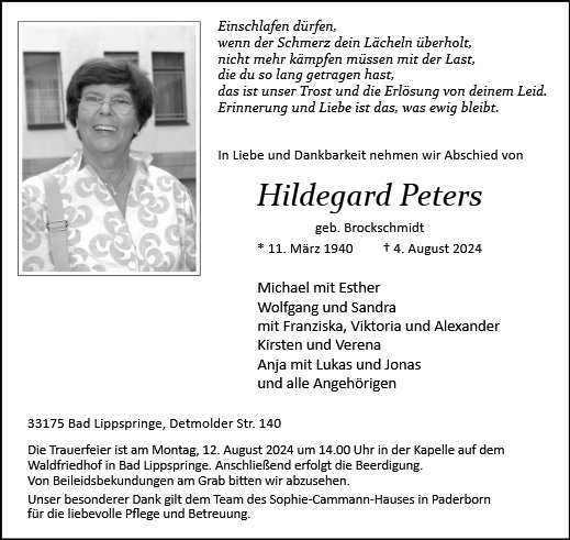 Hildegard Peters