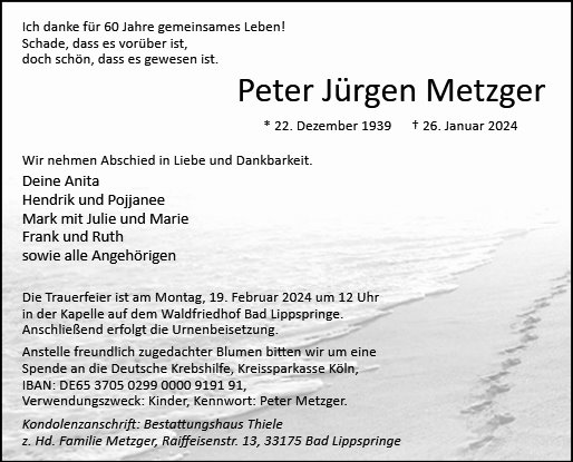 Peter Jürgen Metzger
