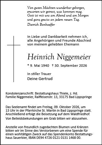 Heinrich Niggemeier