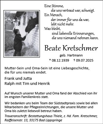 Beate Kretschmer