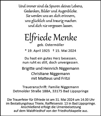 Elfriede Menke