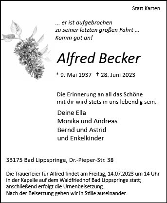 Alfred Becker