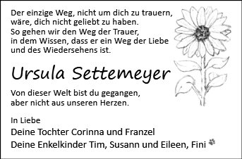 Ursula Settemeyer