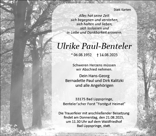 Ulrike Paul-Benteler