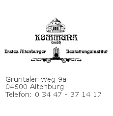 Kommuna-GmbH, Erstes Altenburger Bestattungsinstitut